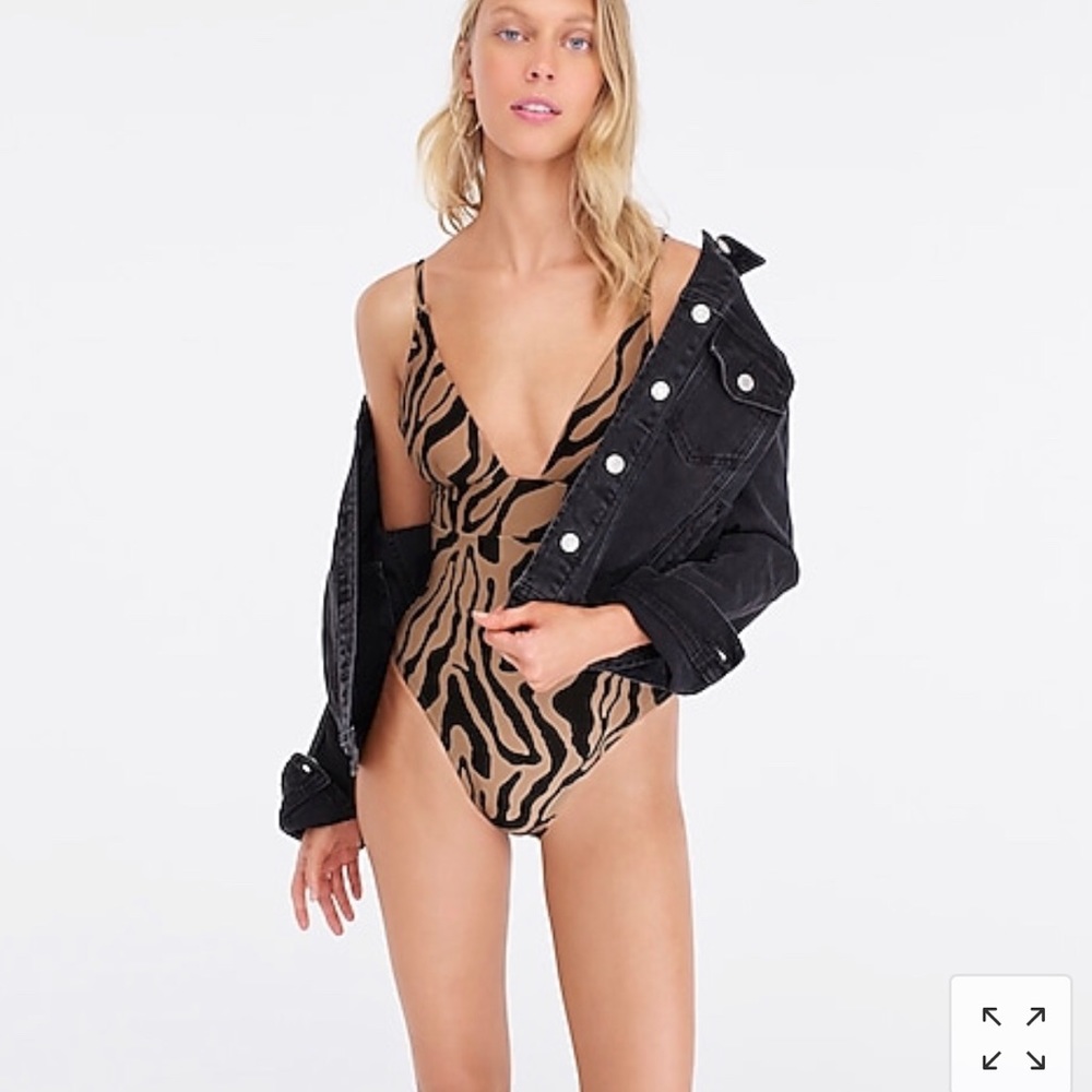 One piece bathing suit